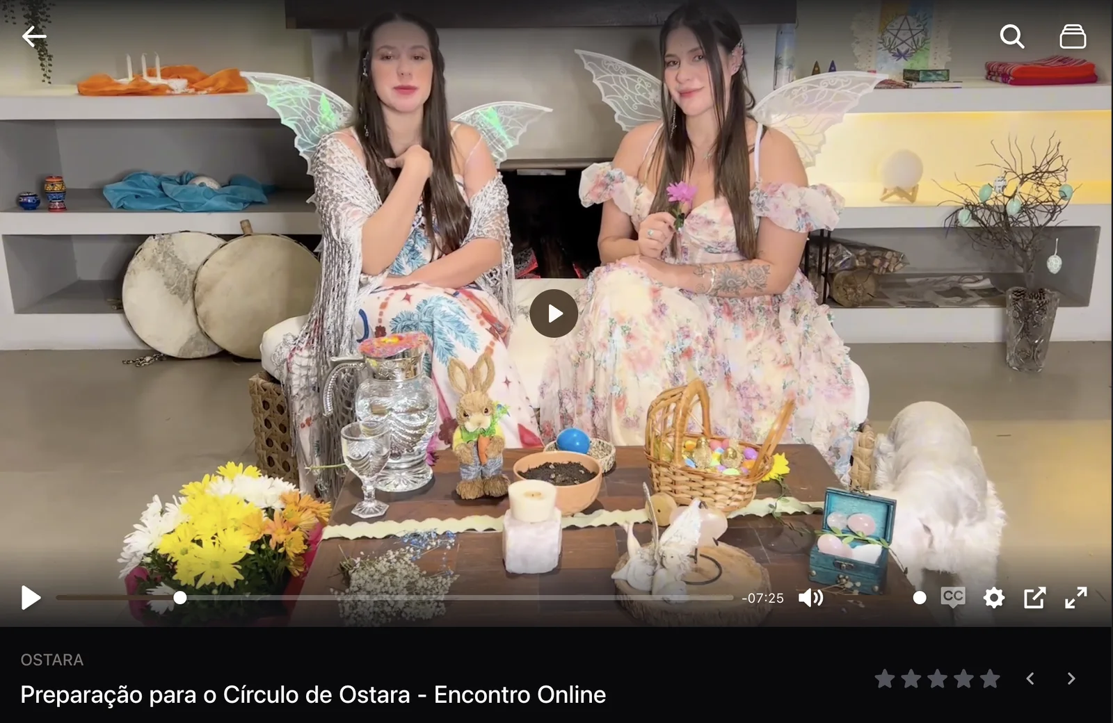 Aula de preparação para o Círculo de Ostara, encontro online